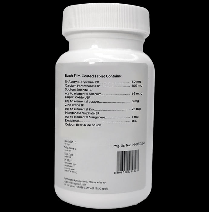 Pura Vida Biotin 10000 mcg Tablet