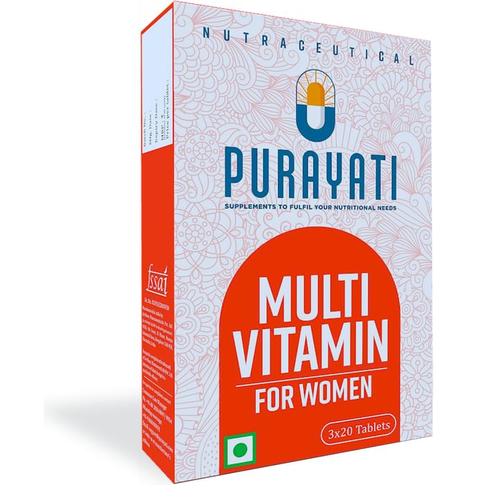 Purayati Multivitamin for Women Tablet - Classic Derma