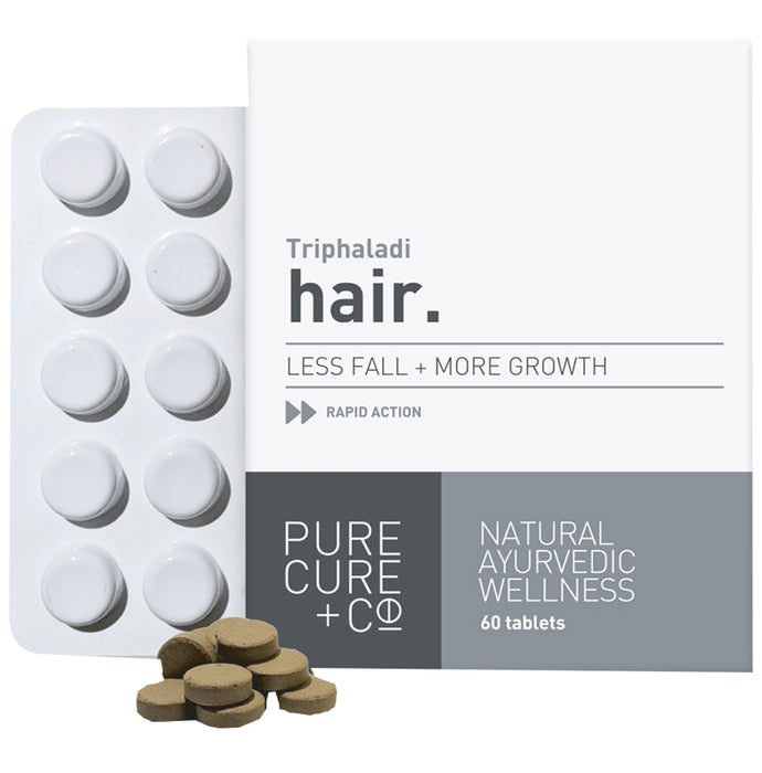 Pure Cure Triphaladi Hair Tablet - Classic Derma