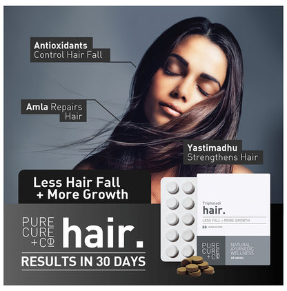 Pure Cure Triphaladi Hair Tablet