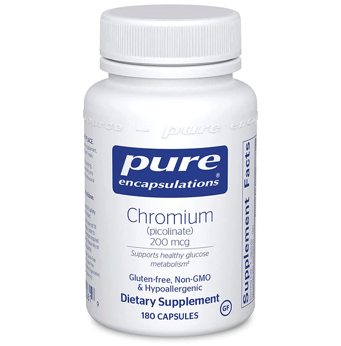 Pure Encapsulations Chromium Picolinate 200mcg Capsule - Classic Derma