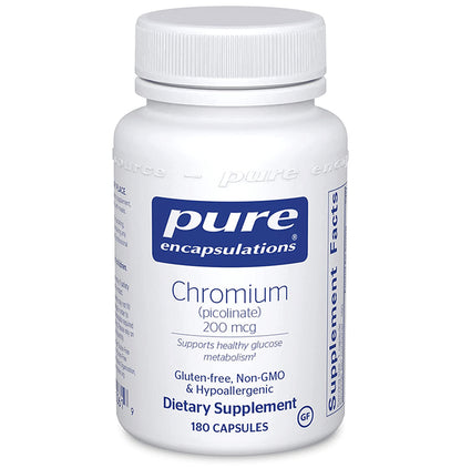 Pure Encapsulations Chromium Picolinate 200mcg Capsule - Classic Derma