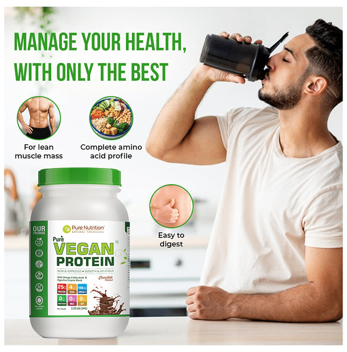 Pure Nutrition Pure Vegan Protein Powder Chocolate