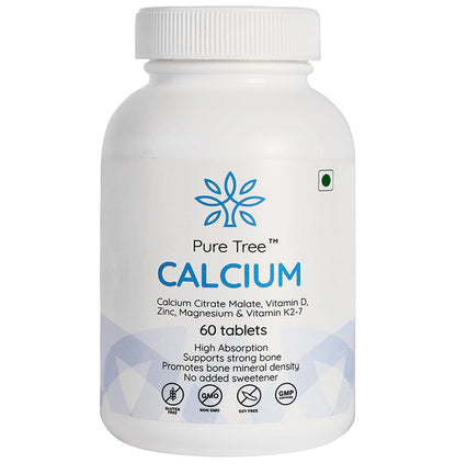 Pure Tree Calcium 1000mg Tablet - Classic Derma