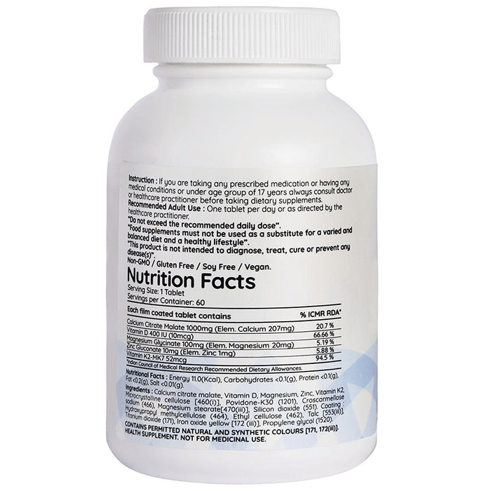 Pure Tree Calcium 1000mg Tablet