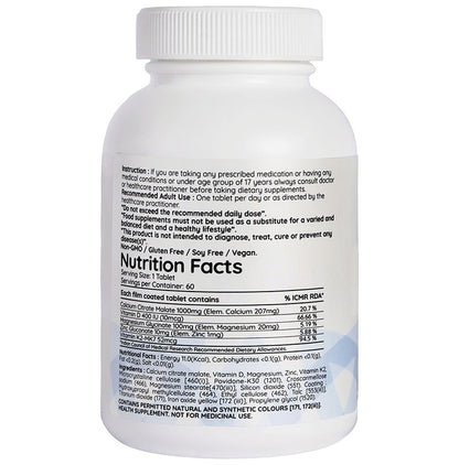 Pure Tree Calcium 1000mg Tablet