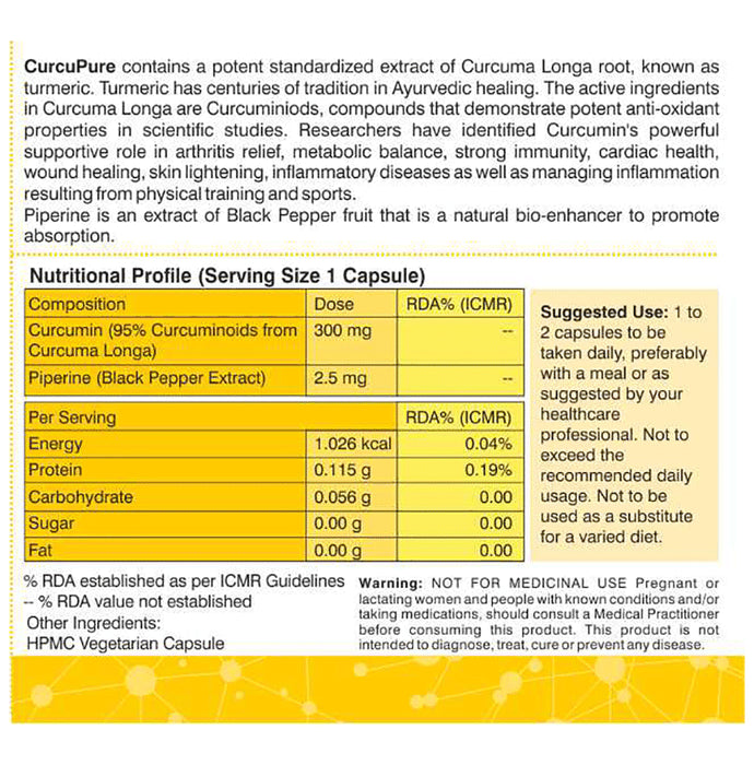 Purecise CurcuPure Vegan Capsule