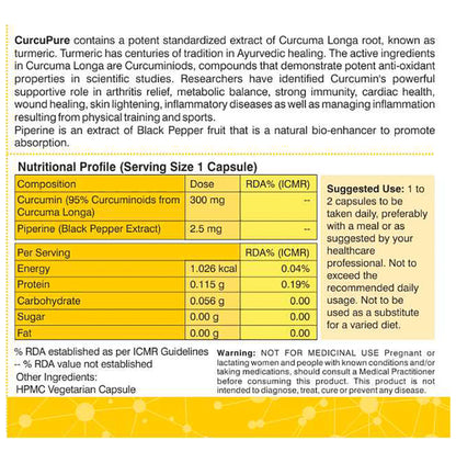 Purecise CurcuPure Vegan Capsule