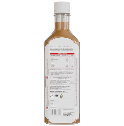 Neuherbs Apple Cider Vinegar with Mother- Raw, Unfiltered, Unpasteurized