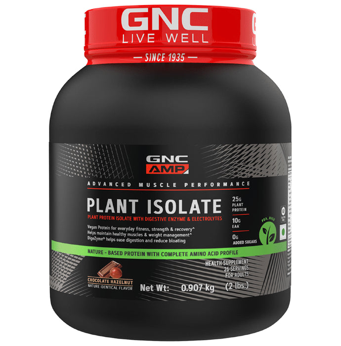 GNC AMP Plant Isolate Chocolate Hazelnut - Classic Derma