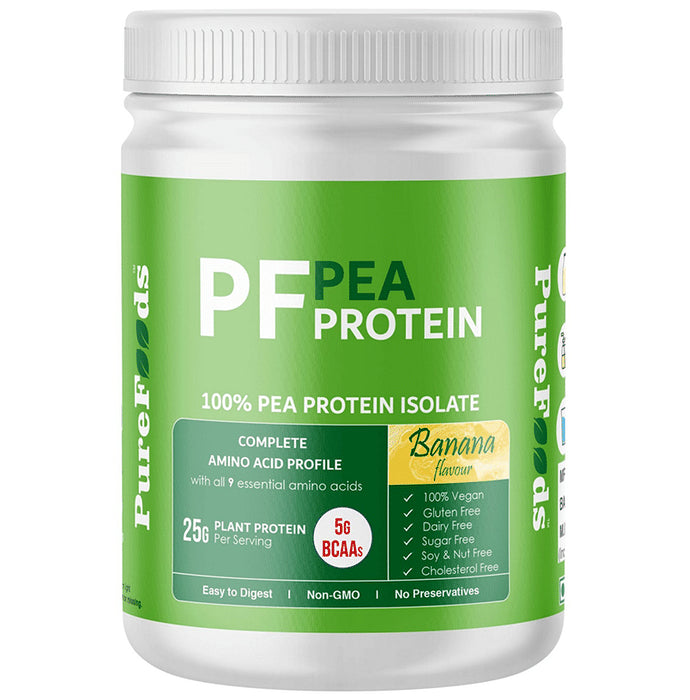 PureFoods PF Pea Protein Isolate Banana - Classic Derma