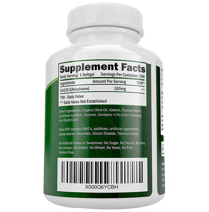 Purely Holistic CoQ10 High Potency Softgel