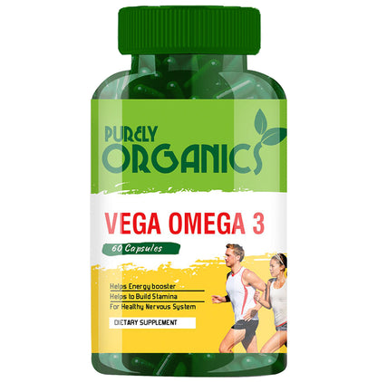 Purely Organics Vega Omega 3 Capsule - Classic Derma
