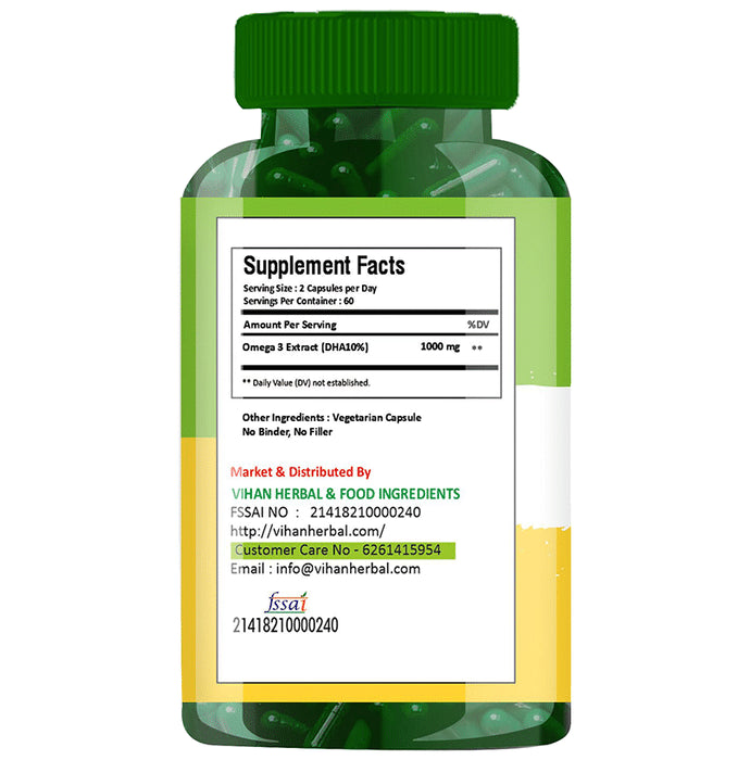 Purely Organics Vega Omega 3 Capsule