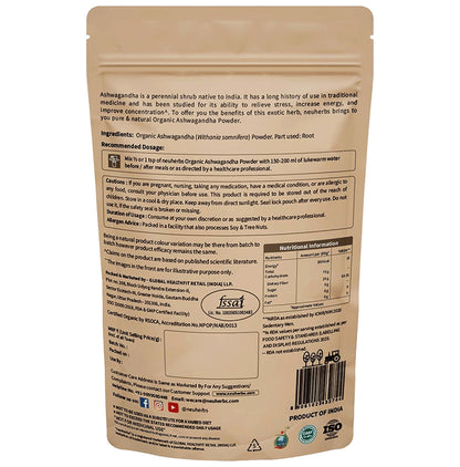 Neuherbs Organic Ashwagandha Powder
