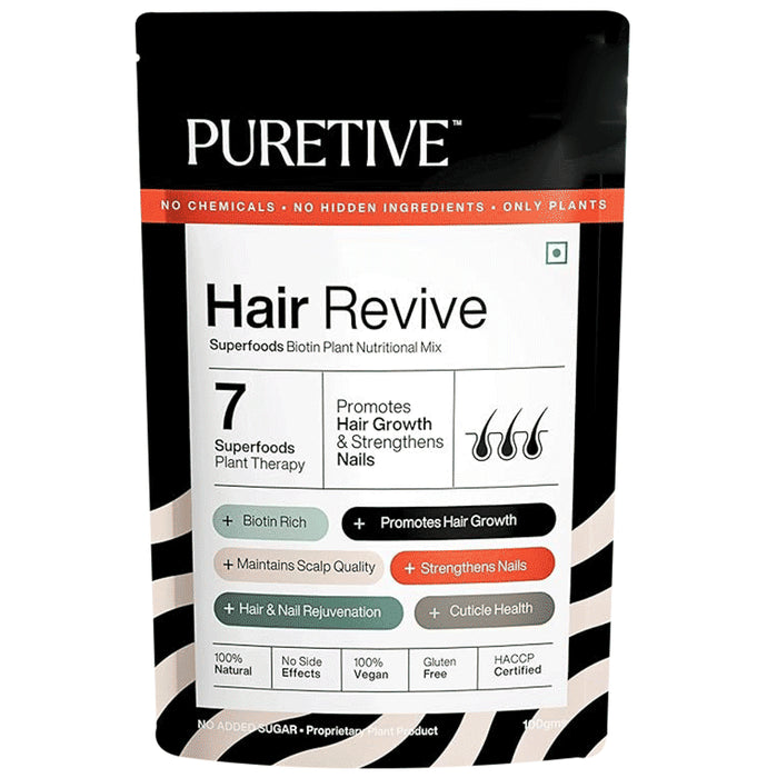 Puretive Hair Revive Biotin Plant Nutritional Mix - Classic Derma
