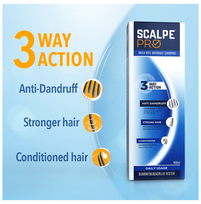 Scalpe Pro Anti Dandruff Shampoo | For Strong Hair & Conditioning | Hair Care