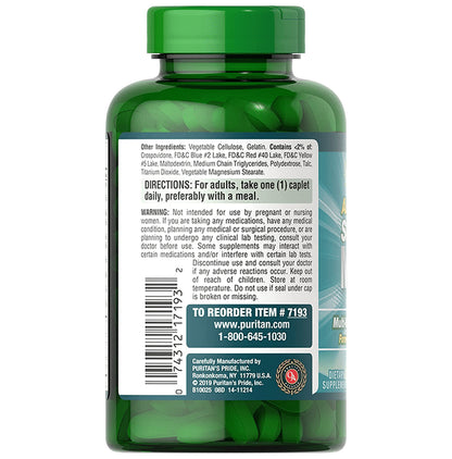 Puritan's Pride ABC Plus Senior Multi Coated Caplet