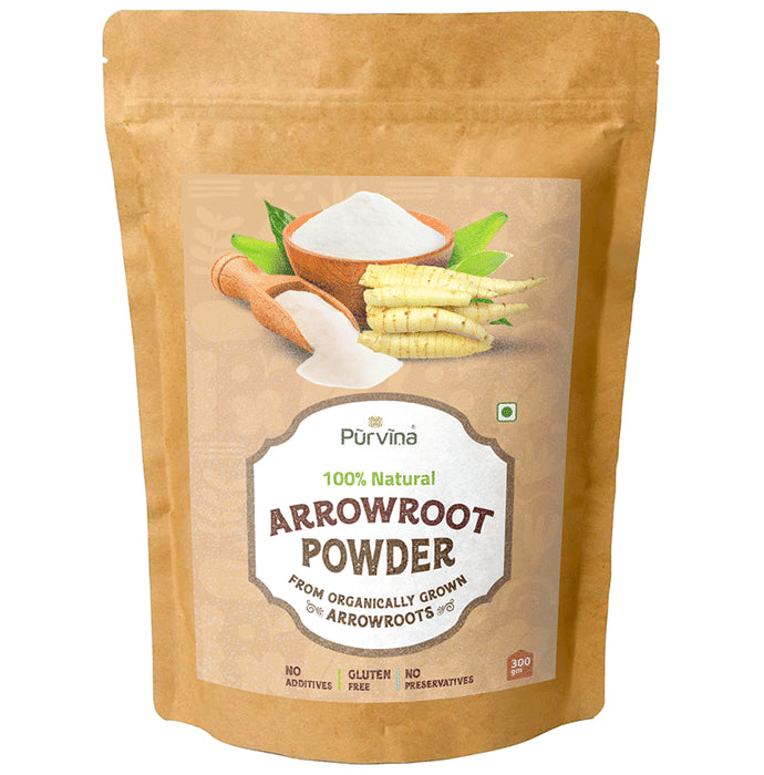Purvina 100% Natural Arrowroot Powder - Classic Derma
