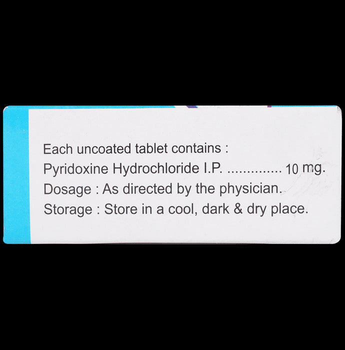 Pyridoxine Hcl 10mg Tablet