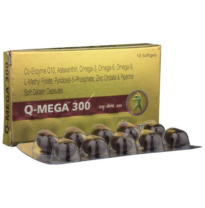Q-Mega 300 Softgels - Classic Derma