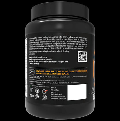 QNT Prime Whey Isolate Powder Coffee