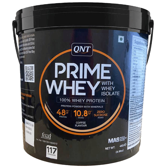 QNT Prime Whey Isolate Powder Coffee - Classic Derma