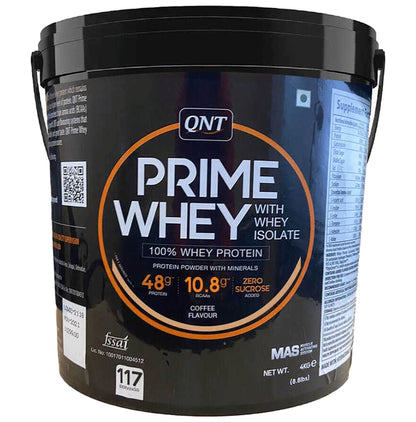 QNT Prime Whey Isolate Powder Coffee - Classic Derma