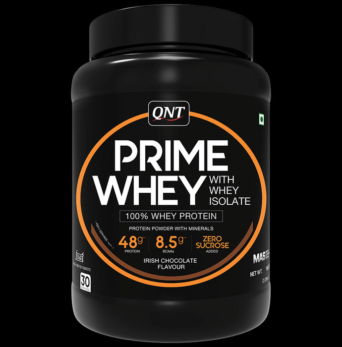 QNT Prime Whey Isolate Powder Irish Chocolate - Classic Derma