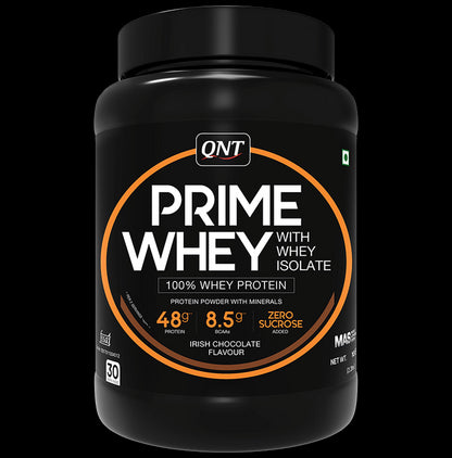 QNT Prime Whey Isolate Powder Irish Chocolate - Classic Derma