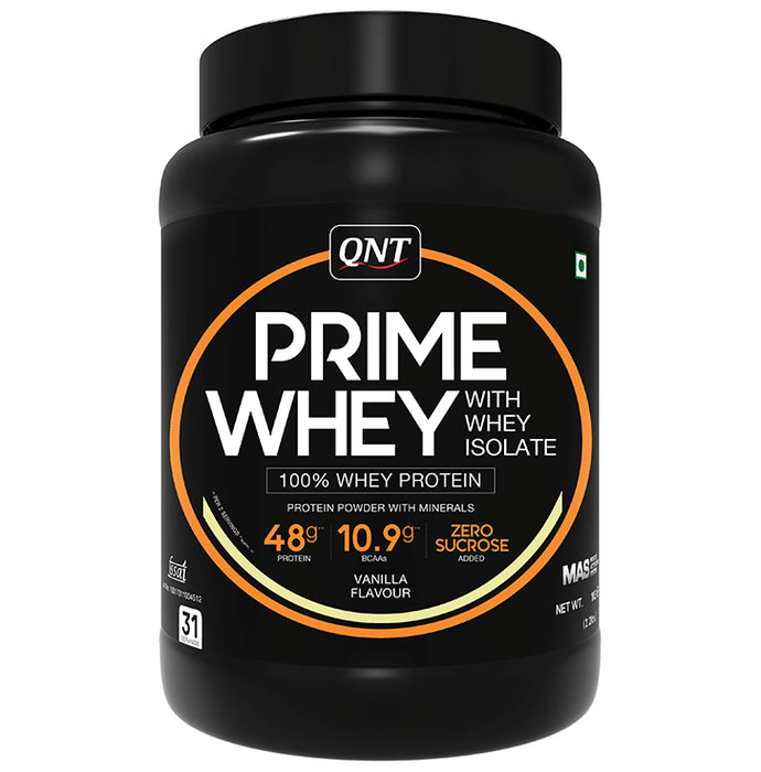 QNT Prime Whey Isolate Powder Vanilla - Classic Derma