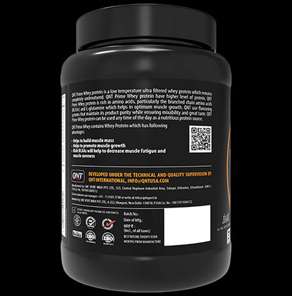 QNT Prime Whey Isolate Powder Vanilla