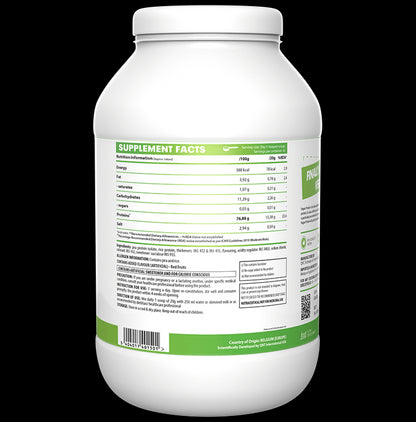 QNT Vegan Protein Powder Red Fruit Party