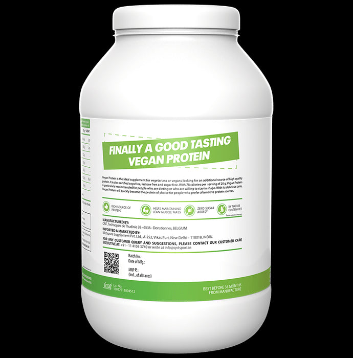 QNT Vegan Protein Powder Red Fruit Party