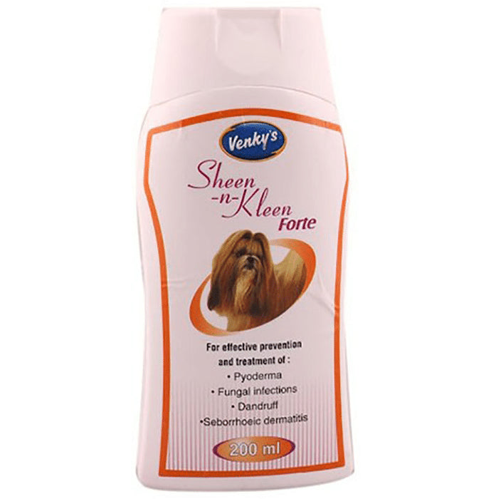 Venky's Sheen-n-Kleen Forte Shampoo (For Pets) - Classic Derma