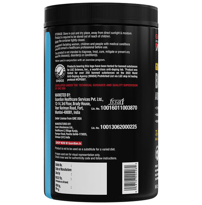 GNC Pro Performance AMP Gold Series BCAA Advanced | For Lean Muscles & Recovery | Flavour Tangy Orange
