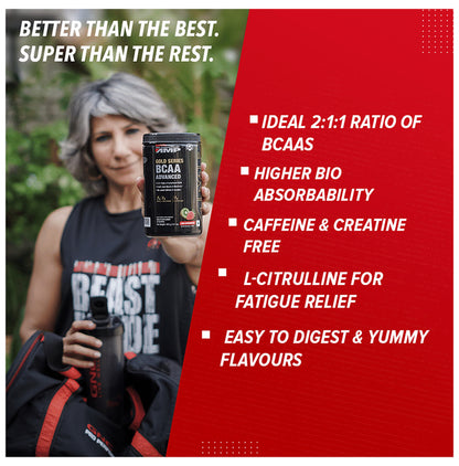 GNC Pro Performance AMP Gold Series BCAA Advanced | For Lean Muscles & Recovery | Flavour Tangy Orange