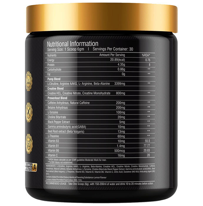 Quantum Nutrition Cyclops Pre Workout Pink Lemonade