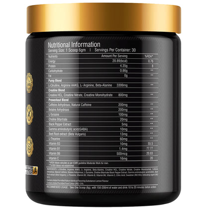 Quantum Nutrition Cyclops Pre Workout Pink Lemonade