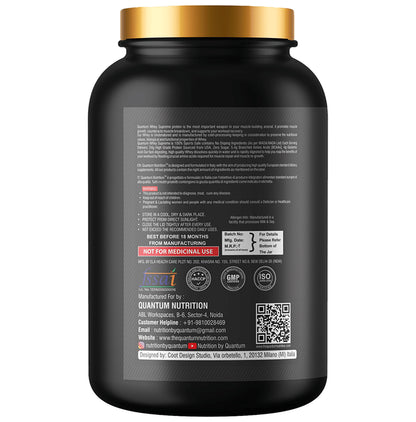Quantum Nutrition Whey Supreme Chocolate Supreme