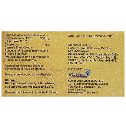 Quantus 300 Soft Gelatin Capsule