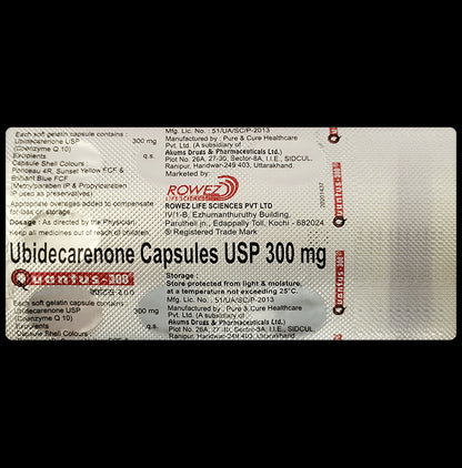 Quantus 300 Soft Gelatin Capsule