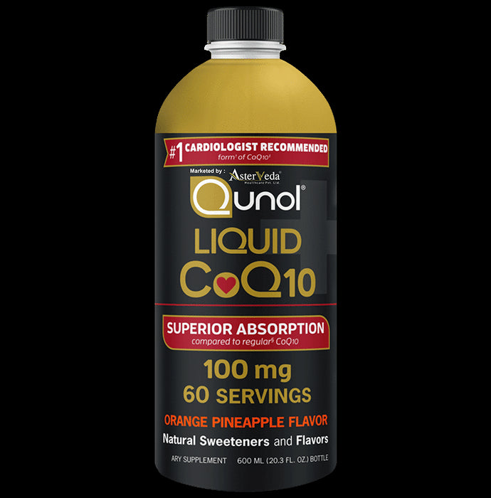 Qunol Liquid CoQ10 Orange Pineapple - Classic Derma