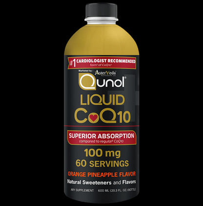Qunol Liquid CoQ10 Orange Pineapple - Classic Derma