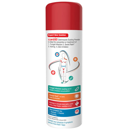 Candid Dusting Powder | Derma Care | Clinically Proven | For Fungal Infection, Sweat Rash, Skin Irritation & Itching