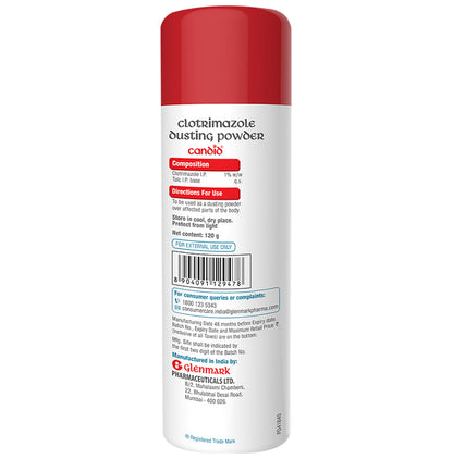 Candid Dusting Powder | Derma Care | Clinically Proven | For Fungal Infection, Sweat Rash, Skin Irritation & Itching