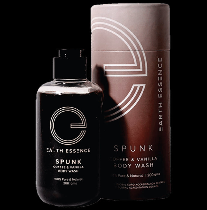 Earth Essence Spunk Coffee & Vanilla Body Wash - Classic Derma