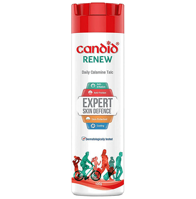 Candid Renew Daily Calamine Talc Powder - Classic Derma