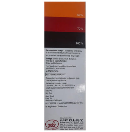 R.B. Tone Rapid Syrup Sugar Free