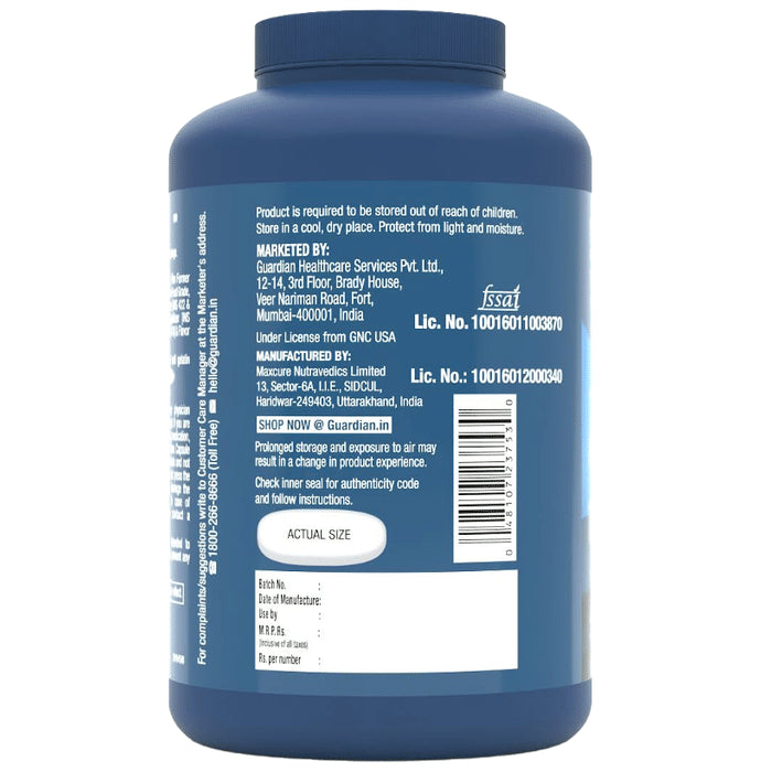 GNC Triple Strength Fish Oil Soft Gelatin Capsules with Omega 3 Fatty Acids | For Heart, Brain, Skin, Eye & Joint Health